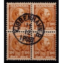 1904 - Danmark - AFA 51 - Frimærke - Stemplet.